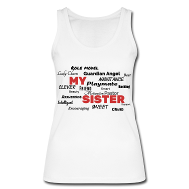 Geschenkidee Schwester Tank Top - Meine Schwester ist.. Geschenkidee Geschwister