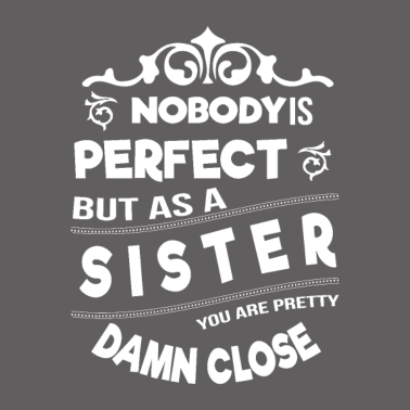 Motiv Schwester Geschenkideen lustige Sprüche