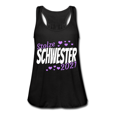 Geschenkidee Schwester Tank Top - Schwester 2021 Geburt Geschenkidee