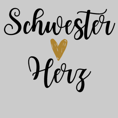 Motiv Schwester Herz Geschenk Schwestern
