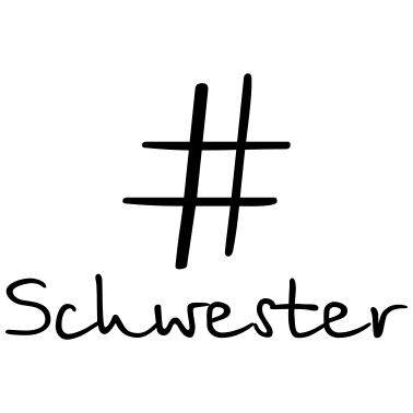 Motiv #Schwester Hashtag Lieblingsschwester Geschenkidee