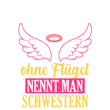 Motiv Schwester Engel Geschwister Geschenkidee