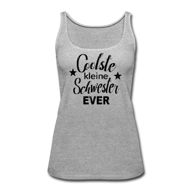Geschenkidee Schwester Tank Top - Coolste beste große kleine Schwester Partnerlook