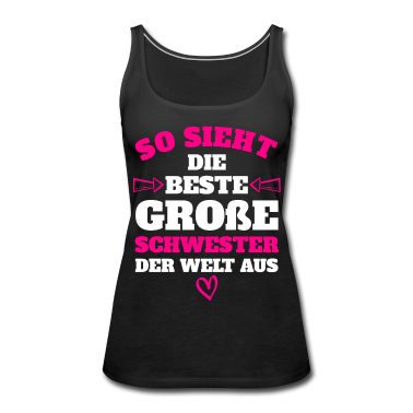 Geschenkidee Schwester Tank Top - Beste Schwester Weihnachtsgeschenk