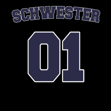 Motiv Schwester 01 Geschwister Geschenkidee