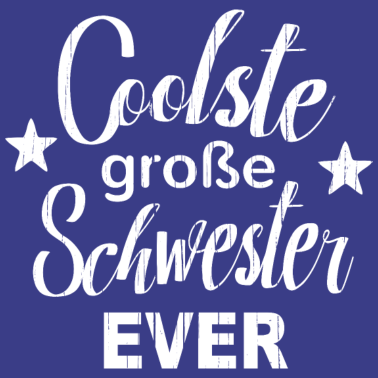 Motiv Coolste beste große kleine Schwester Partnerlook