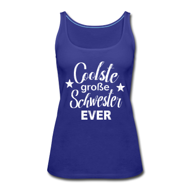 Geschenkidee Schwester Tank Top - Coolste beste große kleine Schwester Partnerlook