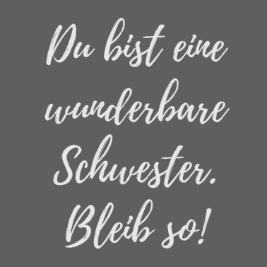 Motiv Beste Schwester Geschenkidee