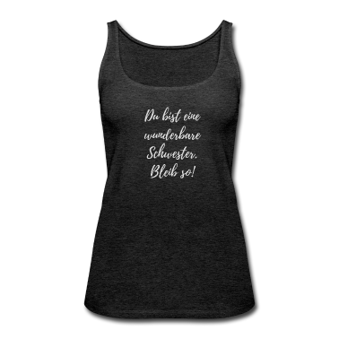 Geschenkidee Schwester Tank Top - Beste Schwester Geschenkidee