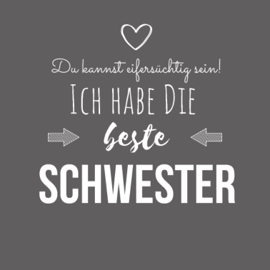 Motiv Beste Schwester Geschenkidee