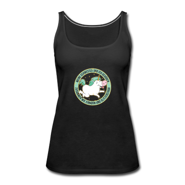 Geschenkidee Schwester Tank Top - Geschenkidee Familie Sprüche Schwester