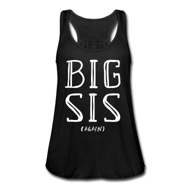 Geschenkidee Schwester Tank Top - Ich werde nochmal große Schwester Geschenkidee