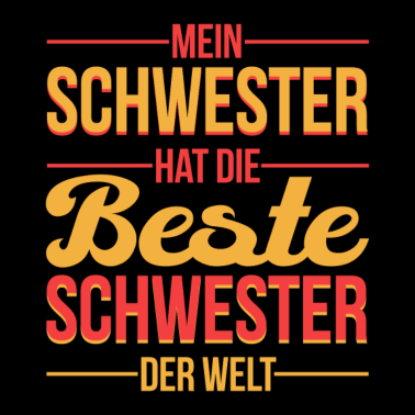 Motiv Geschenkidee Familie Sprüche Schwester