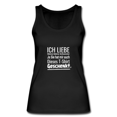 Geschenkidee Schwester Tank Top - Großer Bruder kleine Schwester Geschenkidee