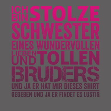Motiv Geschwister Bruder Schwester Geschenkidee Spruch