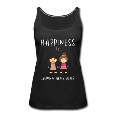 Geschenkidee Schwester Tank Top - Schwester Schwestern