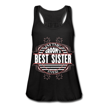 Geschenkidee Schwester Tank Top - Schwester des Bräutigams Familie Geschenkidee