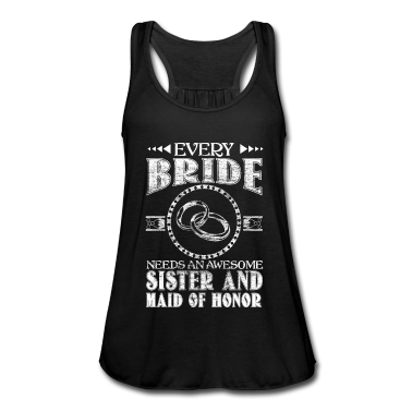 Geschenkidee Schwester Tank Top - Schwester der Braut JGA Geschenkidee