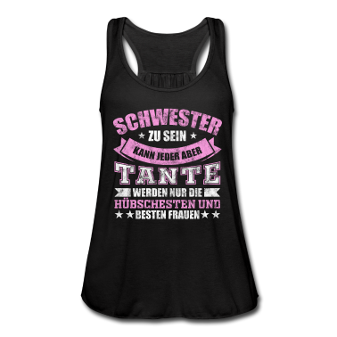Geschenkidee Schwester Tank Top - Schwester Tante Frau Geschenkidee