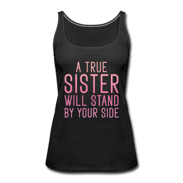Geschenkidee Schwester Tank Top - Schwester Schwestern