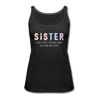 Geschenkidee Schwester Tank Top - Schwester Schwestern
