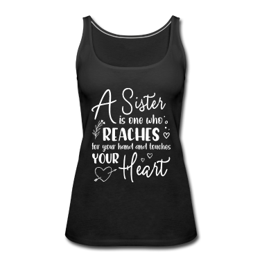 Geschenkidee Schwester Tank Top - Schwester Schwestern
