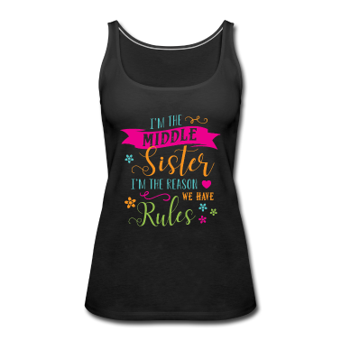 Geschenkidee Schwester Tank Top - Schwester Schwestern