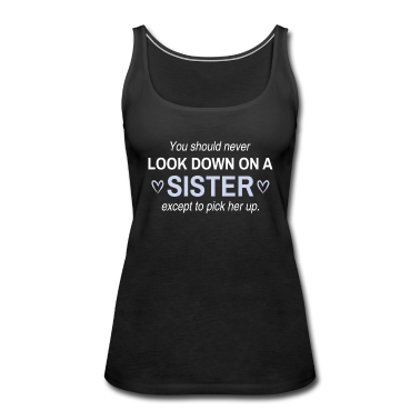 Geschenkidee Schwester Tank Top - Schwester Schwestern