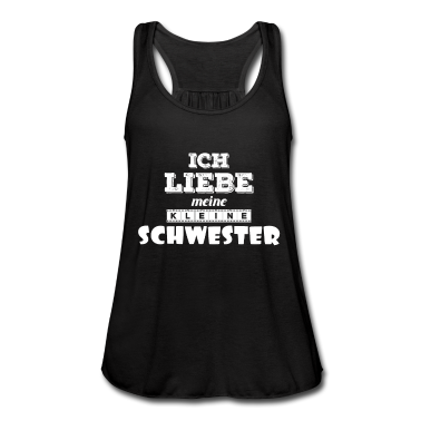 Geschenkidee Schwester Tank Top - Schwester Geschwister Zwilling Spruch Geschenkidee