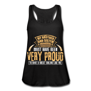 Geschenkidee Schwester Tank Top - Geschwister Bruder Schwester Geschenkidee