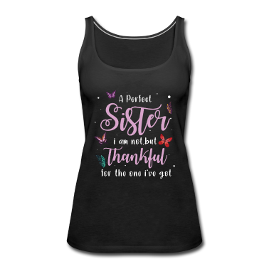 Geschenkidee Schwester Tank Top - Schwester Schwestern