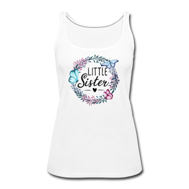 Geschenkidee Schwester Tank Top - Little Sister - Kleine Schwester - Geschenkidee