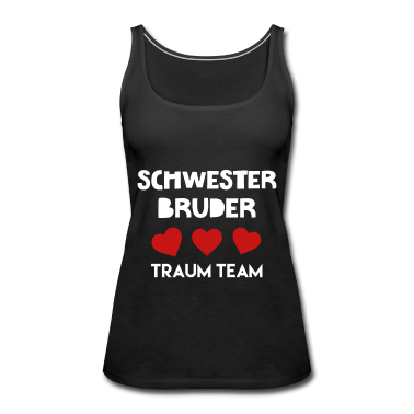 Geschenkidee Schwester Tank Top - Schwester Bruder Geschenkidee Geburtstag lustig
