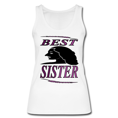 Geschenkidee Schwester Tank Top - beste Schwester große Schwester kleine Schwester
