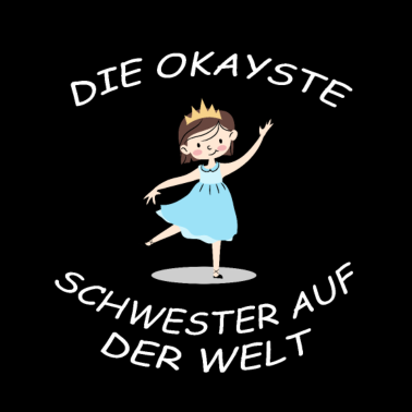 Motiv Schwester Prinzessin Geschenk Geschenkidee Krone