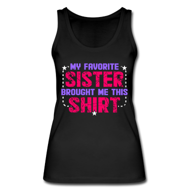 Geschenkidee Schwester Tank Top - Schwester