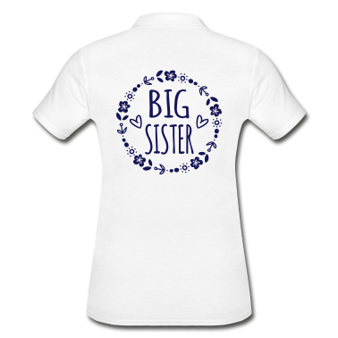Geschenkidee Schwester Poloshirt - Große Kleine Schwester Geschenkidee Schwestern