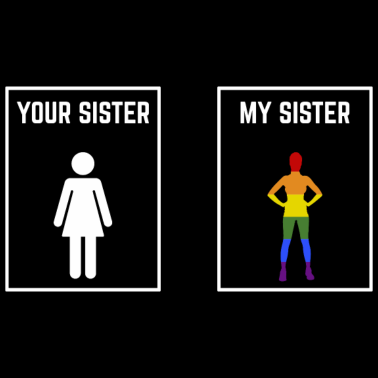Motiv Lesbische Schwester Geschenkidee