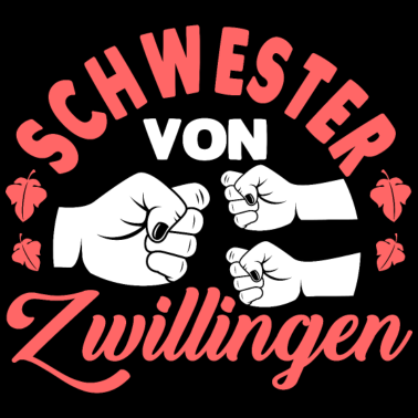 Motiv Schwester Von Zwillingen Geschenkidee
