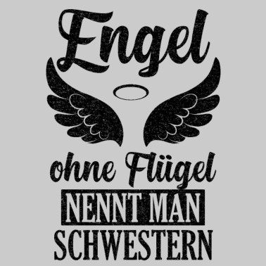 Motiv Schwester Engel Geschwister Geschenkidee