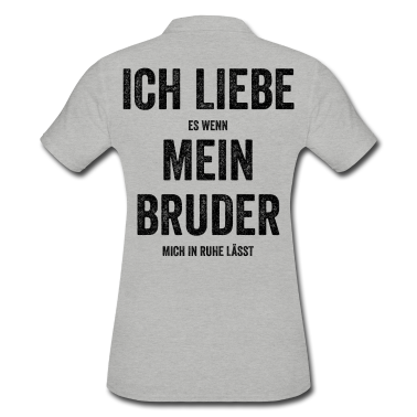 Geschenkidee Schwester Poloshirt - Schwester Familie Geschwister Geschenkidee