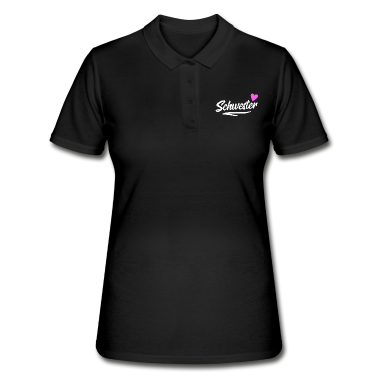 Geschenkidee Schwester Poloshirt - Schwester Geschenk Geschwister Geschenkidee
