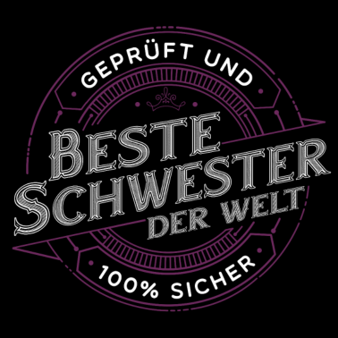Motiv Schwester Schwesterherz Geschenk Geschenkidee