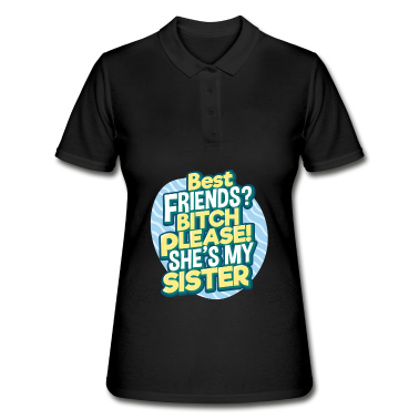 Geschenkidee Schwester Poloshirt - Schwester