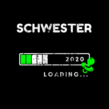 Motiv Schwester loading Geschenkidee für Geschwister