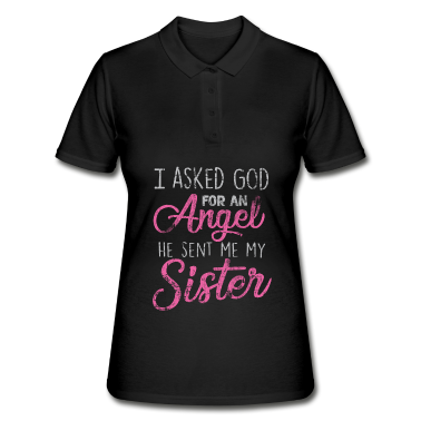 Geschenkidee Schwester Poloshirt - Schwester