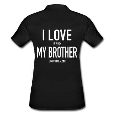 Geschenkidee Schwester Poloshirt - Schwester Bruder Geschwister Geschenkidee