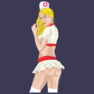 Motiv Sexy Krankenpflegerin Schwester Geschenkidee