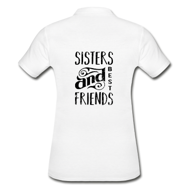 Geschenkidee Schwester Poloshirt - Schwestern