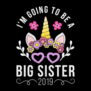 Motiv Große Schwester! Geburt Geschenk Geschenkidee